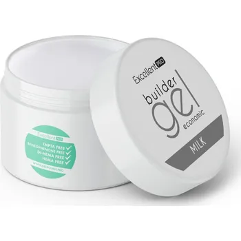 Přípravek na nehty Excellent Pro UV/LED gél na nehty Economic - Milk 15ml