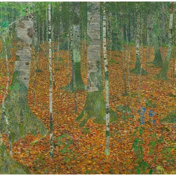 Plakát Plakát, Obraz - The Birch Wood (1903), Gustav Klimt