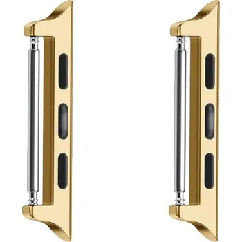 Enem Stěžejka na Apple Watch Šířka uchycení řemínku: 38/40/41/42mm, Barva: Zlatá IR-AWGW-0015