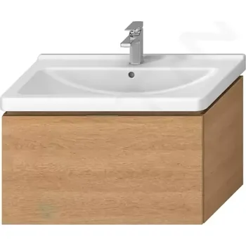 Koupelnový nábytek Jika Cubito Umyvadlová skříňka 84x48 cm, dub, H40J4263015191