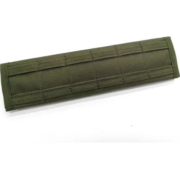 Sportovní střelba Molle návlek na opasek (6 polí) - zelený (Molle belt panel )