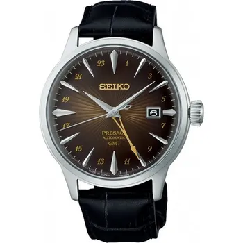 Hodinky Seiko Presage Automatic GMT SSK039J1 Cocktail Time Rusty Nail