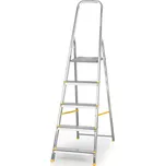 Jednostranné hliníkové schůdky ALVE EUROSTYL, 1x5 stupňů, výška 0,98 m