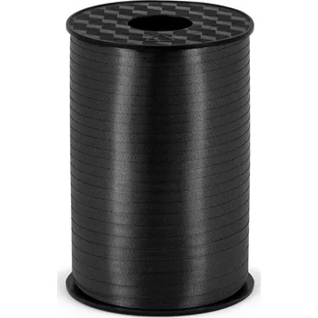 Stuha Stuha plastová černá 5 mm, délka 225 m