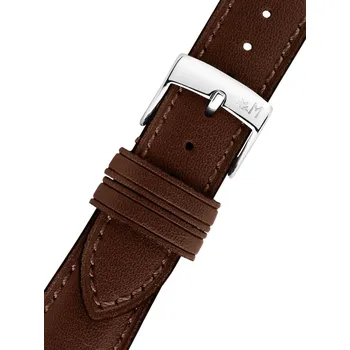 Řemínek na hodinky Kožený řemínek Morellato Leaf 5965C91.034 M, hnědý