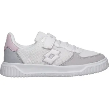 Dívčí tenisky Dívčí tenisky Lotto VENUS 1 AMF CL S 29 Bílá, Šedá, Růžová