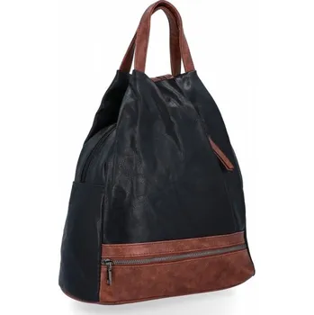 Kabelka Dámská kabelka batůžek Herisson černá 1552H2023-51