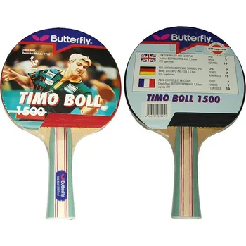 Raketový sport KUBIsport Butterfly Pálka na stolní tenis Boll 1500