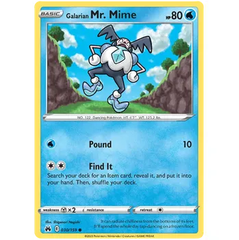 Sběratelská karetní hra Pokémon TCG Galarian Mr.Mime 030/159
