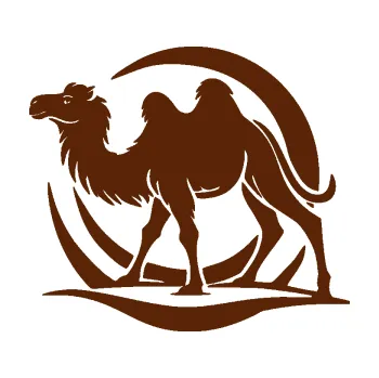 Samolepící dekorace SAMOLEPKA Velbloud 005 levá v poušti (15 - hnědá) NA AUTO, NÁLEPKA, FÓLIE, POLEP, TUNING, VLASTNÍ TEXT, TISK, AUTOSAMOLEPKY.cz, POLEPY, OBRÁZEK, LOGO, SAMOLEPKY