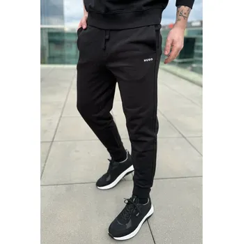 Pánské tepláky HUGO 50489617 černé Velikost: XL