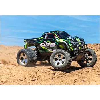 RC model auta Traxxas Stampede 1:10 BL-2s RTR zelený - expresní doprava