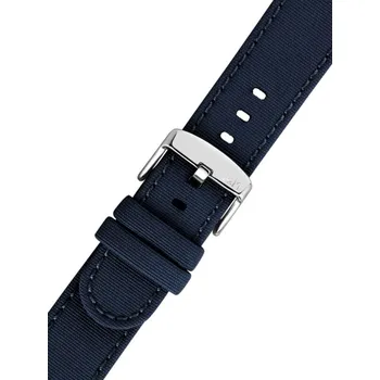 Řemínek na hodinky Textilní řemínek Morellato Viareggio 5969E13.064 M, modrý, recyklovaný materiál - 18 mm