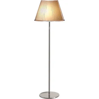 Svítidlo Artemide Choose mega stojací lampa pergamen/chrom - Ø základny 37 cm, výška stínidla 37 cm krémová, chrom 3 x 15 W + 1 x 8 W - Doprava zdarma