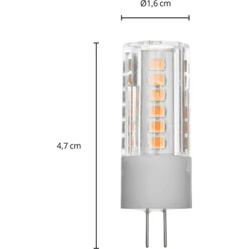 Lampička Arcchio LED žárovka s paticí G4 3,4W 2 700K 3ks