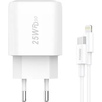 Foneng EU40 + kabel USB-C/Lightning