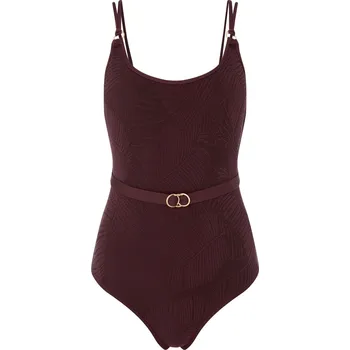 Dámské plavky Jets Luscious Belted Swimsuit Jets hnědá 1222335