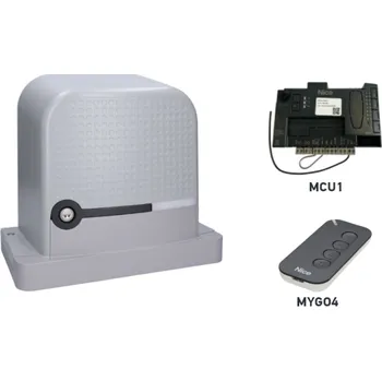 Pohon brány Sada pohonu pro posuvnou bránu do 600kg/8m NICE Robus RBS600 (B)