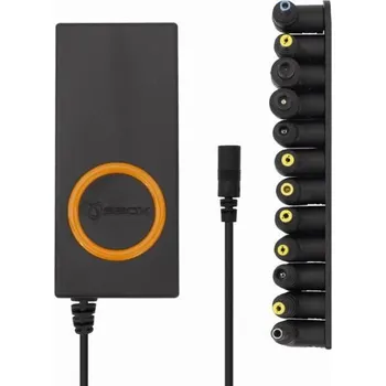 Adaptér k notebooku SBOX univerzální adaptér pro notebooky, 90W, černá (A-901)
