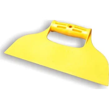 Zednické hladítko KUBALA - stěrka plastová 235mm - žlutá
