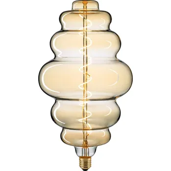 Lampička Sigor LED žárovka Giant Nest E27 6W Filament 920 dim gold zlato - Doprava zdarma