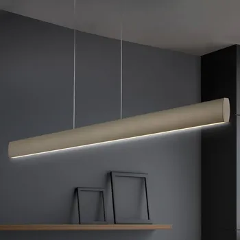Knapstein Závěsné svítidlo LED Runa, bronz, délka 92 cm - Stříška - výška 5,5 cm, délka 40 cm LED 43 W celkem - Doprava zdarma