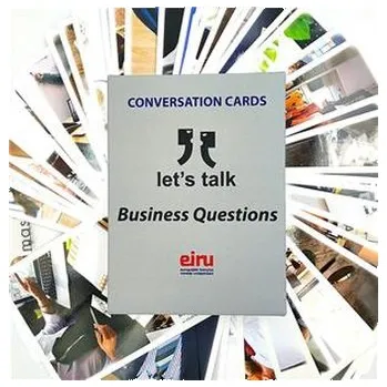 Anglický jazyk Karty Konwersacyjne - Let's talk - BUSINESS QUESTIONS