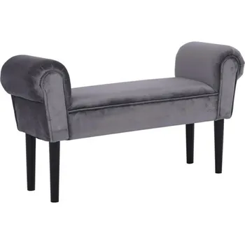 Zahradní lavice Předsíňová lavice Burda šedá/černá