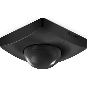 Lampička STEINEL IS 3360 40m COM1 senzor pro zapuštěnou montáž černý úhlový černá - Doprava zdarma