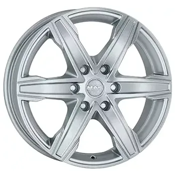 Alu kolo Alu kola MAK KING 6, 17x7.5 6x114.3 ET45, stříbrná (zátěžová)
