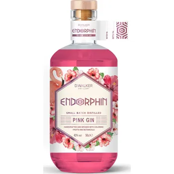 Gin D.Walker Distillery Endorphin P!nk Gin 43 %