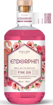 Gin D.Walker Distillery Endorphin P!nk Gin 43 %