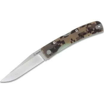 kapesní nůž Manly Peak (Otevírání oběma rukama) 1.2379 Desert Camo 01ML022