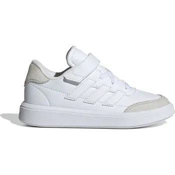 Dívčí tenisky Dětské Nízké tenisky ADIDAS COURTBLOCK EL C ID6507 – Bílá 31 1/2