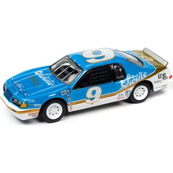 autíčko Ford Thunderbird #9 Stock Car 1986 1:64 - Johnny Lightning Ford Thunderbird No.9 Racing 24h of Lemons 1986 Stock Car - sběratelský model auta