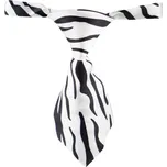 Vsepropejska Sany černo-bílá kravata pro psa