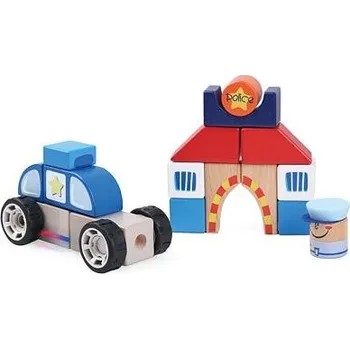 ostatní stavebnice Bino Kostky - policie