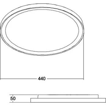 Lampička BRUMBERG LED stropní svítidlo Sunny Midi, DALI, 3 000 K, bílé bílá LED 40 W celkem - Doprava zdarma
