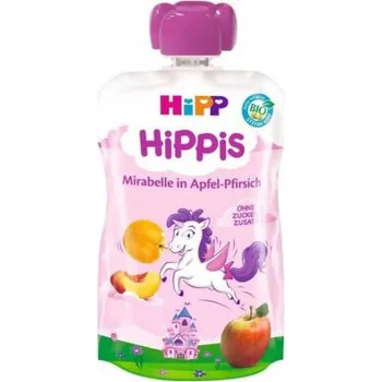 HiPP 100% ovoce BIO Jablko-Broskev-Mirabelka 100g