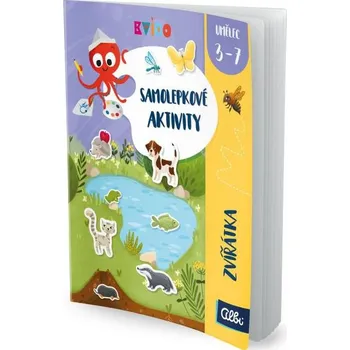 interaktivní kniha Albi Kvído - Samolepkové aktivity - Zvířátka