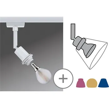 Bodové svítidlo Paulmann URail DecoSystems Spot E14 bílá bílé 1 x 20 W - Doprava zdarma