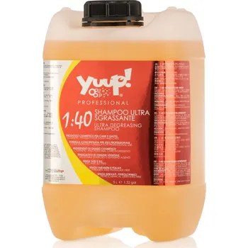 Kosmetika pro psa Yuup! ULTRA odmašťovací šampon pro psy 1:40 Yuup Objem: 5000 ml