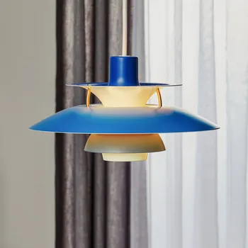 Louis Poulsen PH 5 Mini - závěsné světlo, modré modrá 1 x 40 W - Doprava zdarma