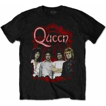 Pánské tričko Merch Queen: Tričko Ornate Crest Photo S