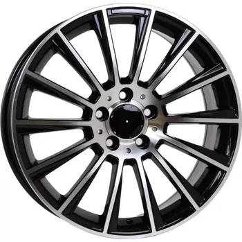 Alu kolo Alu kola Racing Line B1048, 17x8 5x112 ET35, černá + leštění