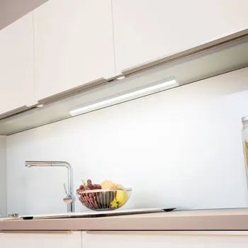 Lampička Müller-Licht LED nábytkové světlo Conero DIM Euro zástrčka 90cm šedá - Délka kabelu 18 cm stříbrošedá, bílá LED 15 W celkem - Doprava zdarma