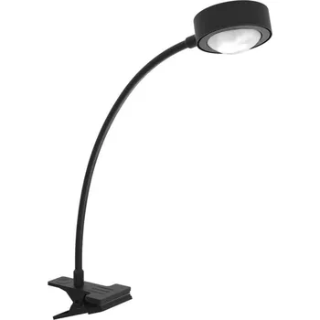 Lampička Stolní lampa LIGHTME Powerlens Flex, svorka, černá 1 x 4,8 W LED - Doprava zdarma
