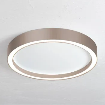 Stropní svítidlo Bopp Aura LED Ø 30 cm bílá/taupe šedá, bílá LED 15 W celkem - Doprava zdarma