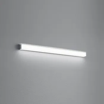 Lampička Helestra Nok LED osvětlení zrcadla 90 cm bílá satinovaná, chrom LED celkem 25 W - Doprava zdarma