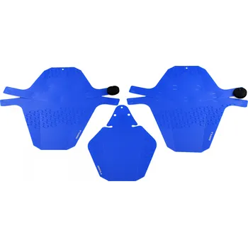 Blatník na kolo Blatník Simpla IQ FAT modrý 3ks set